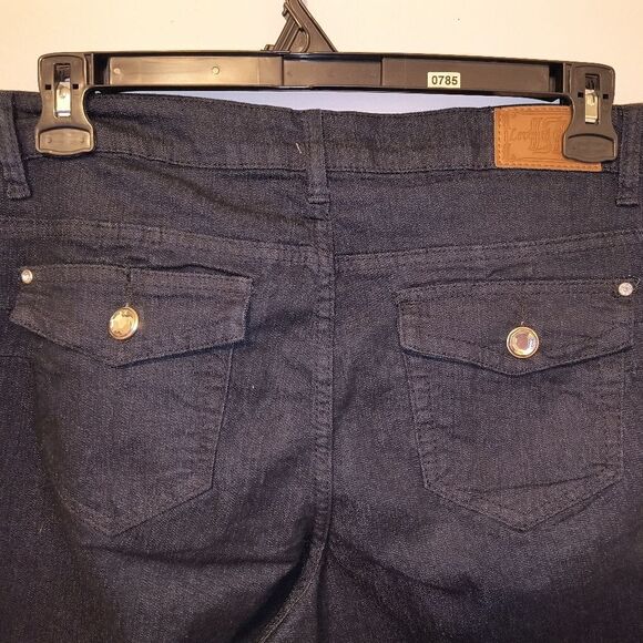 Plus Size Dark Denim Jeans - Picture 3 of 8